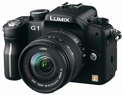 Panasonic Lumix DMC-G1 12.1MP Micro Four Thirds Interchangeable Lens Digital Camera with Lumix G Vario 14-45 mm f/3.5-5.6 ASPH Mega OIS Lens (Black)