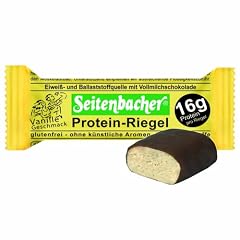 Seitenbacher Protein Riegel Vanille, 4er Pack (4 x 60 g)
