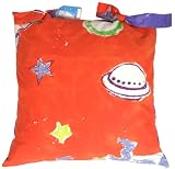 Pillow Decor - Outer Space Adventure Orange 16