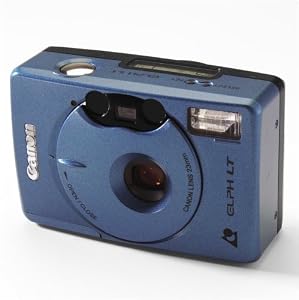 Canon ELPH LT APS Film Camera Panoramic (Blue)