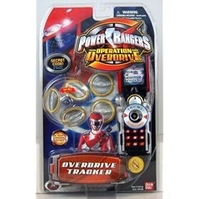 Power Rangers Operation Overdrive - Overdrive Tracker - 29101 - 5 Scan Cards included!