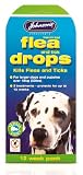 51nfHaJNOeL. SL160  Johnsons Flea Treatment Drops Large Dog 12 Week