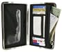 Gorgeous N Cute Expresso Clutch Purse Wallet with Strap