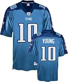 Vince Young Jersey: Reebok Light Blue Replica #10 Tennessee Titans Jersey