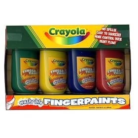 4 ct. Bottles - Washable Fingerpaint by 