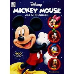 (Mickey Mouse & All His Friends: 400 Pg. Book to Color) By Dalmatian Press (Author) Paperback on (01 , 2006)