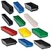 Quantum QSB109BK Black Economy Shelf Bin, 11-5/8" x 11-1/8" x 4" Size (Pack of 8)