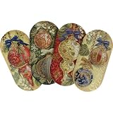 Golden Ornaments Punch Studio Embellished Gift Tags