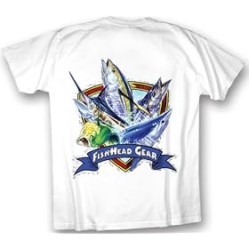 FishHead Gear Offshore Medley Fishing T-Shirt