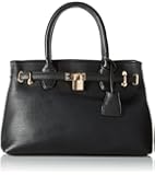 MG Collection Hessa Structured Tote Purse Convertible Shoulder Bag