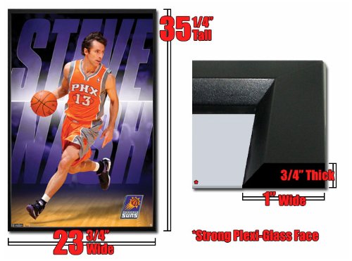 Framed Phoenix Suns Steve Nash Poster 11 5500