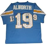 Lance Alworth Signed Auto'd Chargers Jersey PSA/DNA COA