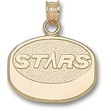 Dallas Stars NHL Stars Puck Pendant (10kt)