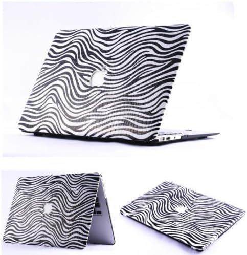 Macbook Air 11" case , Fashion Pattern Hard PU Laptop Cover Case For MacBook Air 11 Inch Model A1370 / A1466 ( Zebra )