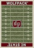 Milliken Green NC State Wolfpack 10' 9 x 13' 2 Area Rug