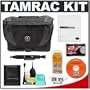 Tamrac 5534 Adventure Messenger 4 Digital SLR Camera Bag (Black/Gray) + Accessory Kit for Canon Rebel T3, T3i, T1i, T2i, EOS 60D, 5D, 7D, Nikon D3000, D3100, D5000, D5100, D7000, D300s, Olympus Evolt E-5, E-30, E-620 & Sony Alpha A560, A580, A33, A35, A55