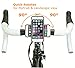 Handlebar Phone Mount, JEBSENS CG02 Universal Handlebar Bike Phone Holder with 3M Sticky Pad for iPhone 6 Plus 6 5s 5 4s 4, Samsung Galaxy Note 4, S6 S5 S4, HTC LG Smartphones, GPS Devices and More
