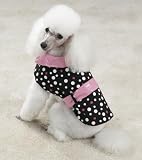 Dog Rain Coat - Reversible Rain & Shine Dog Coat -XX-Small (XXS)