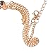 Barefoot Sandal Delicate Foot Chain Jewelry Glod Plated Anklet Simple Disks Sequin Diameter 0.27in. 2 Pieces
