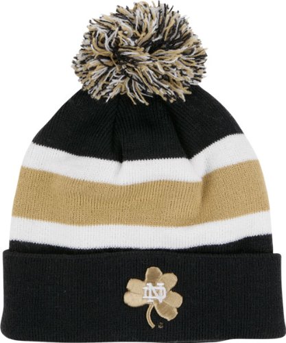 Notre Dame Fighting Irish '47 Brand Breakaway Pom Top Cuff Knit Hat