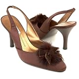 Alfani Valentine Brown slingback
