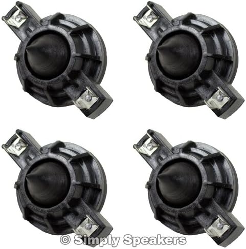 SS Audio Diaphragm for EV, Eliminator, DH3, DH2010, 8 Ohm, D-DH3 (4 Pack)