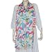 Womens Summer Clothes Accessory Linen Scarf Rectangular 24 x 74 inches (nstl025)