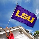 LSU Tigers Gold University Large College Flag