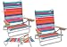 High Back Rio Beach Chair - 5 position LayFlat - Set of 2 Chairs