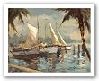 Tropical Sail by Enrique Bolo 16"x12" Art Print Poster Latin
