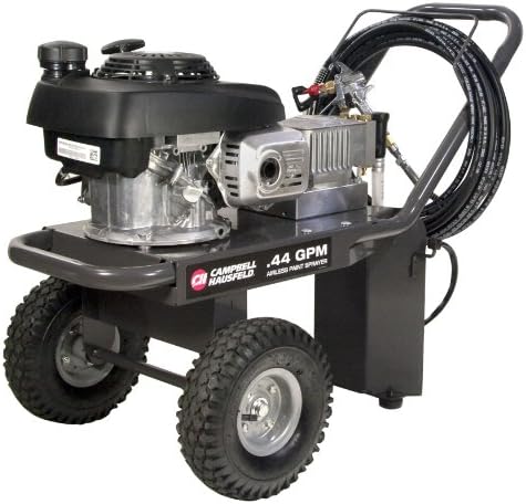 Campbell Hausfeld PS330G 0.44 GPM Honda GCV60 Gas Powered Airless Sprayer with Quadraflow Spray Gun