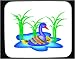 Mouse Pad with male, body, individuals, individual, humans, person, human, persons, drake, duck, people, animal, pond, swim