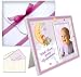 Baptism Christening Godparents Gifts "With Love" Girl Picture Frame Package