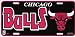 CHICAGO BULLS NBA LICENSE PLATE