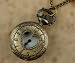 Vintage Divers Watch Vintage Copper Bronze Heart Pocket Watch Necklace Pendant Valentine