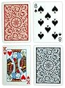 Copag Poker Size Regular Index 1546 Playing Cards (Blue Red Setup)
