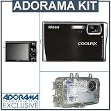 Fantasea FS-51 Underwater Camera Housing / Camera Kit with Nikon Coolpix S52c Digital Camera - Vibrant Black