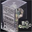 Chessex Borealis Clear 7 piece dice set