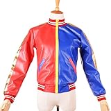 Harley Quinn Jacket Cosplay Coat Costume L