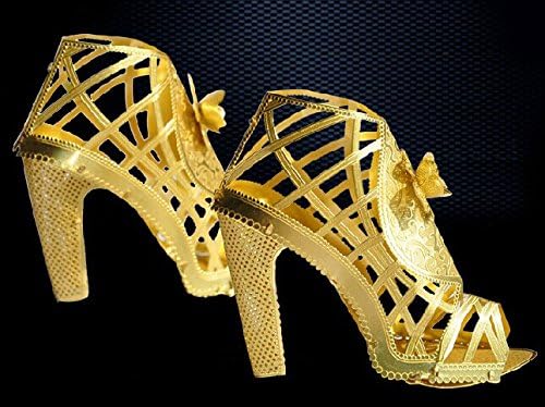 Metal 3D Laser Cut High heels Model Kit