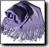Elegant PASHMINA SCARF WRAP SHAWL STOLE (lavender)