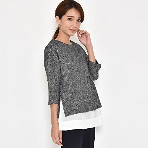 ラ・エフ（la.f…） インナー付きコットンリングフロートプルオーバー