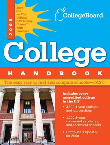 City Travel Guides Discounted  Books : College Handbook 2009 (College Handbook)