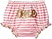 Mud Pie Baby Girls' Birthday Bloomer, Stripe, 12-18 Months