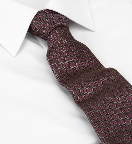 Collezione Pure Silk Circle and Dot Tie
