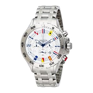 Nautica Men's NST Chronograph Bracelet Watch #N20503G