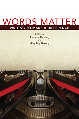 Words Matter: Writing to Make a Difference