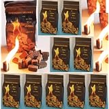 10 x 100 (insgesamt also 1000 St�ck) nat�rlicher Ofenanz�nder aus Holzfaser # Grillanz�nder Kaminanz�nder Feueranz�nder Anz�ndw�rfel Anz�ndhilfe Holzanz�ndervon "Norr-Dan"