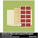 Digital Scrapbooking Templates - Christmas Memories Layered Template