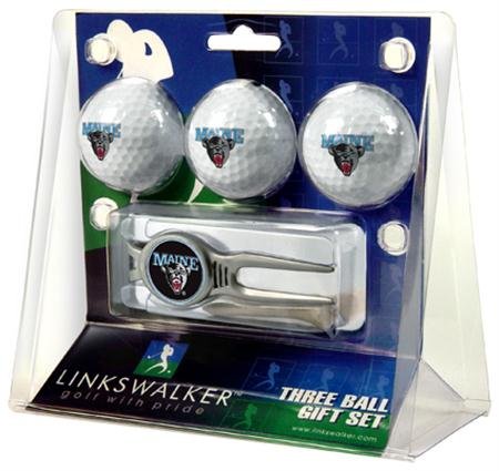 Maine Black Bears Ncaa Kool Tool 3 Golf Ball Gift Packs
